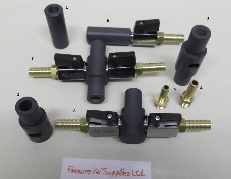 ADAPTER FOR AIR PUMP TO 8 or 10mm hose