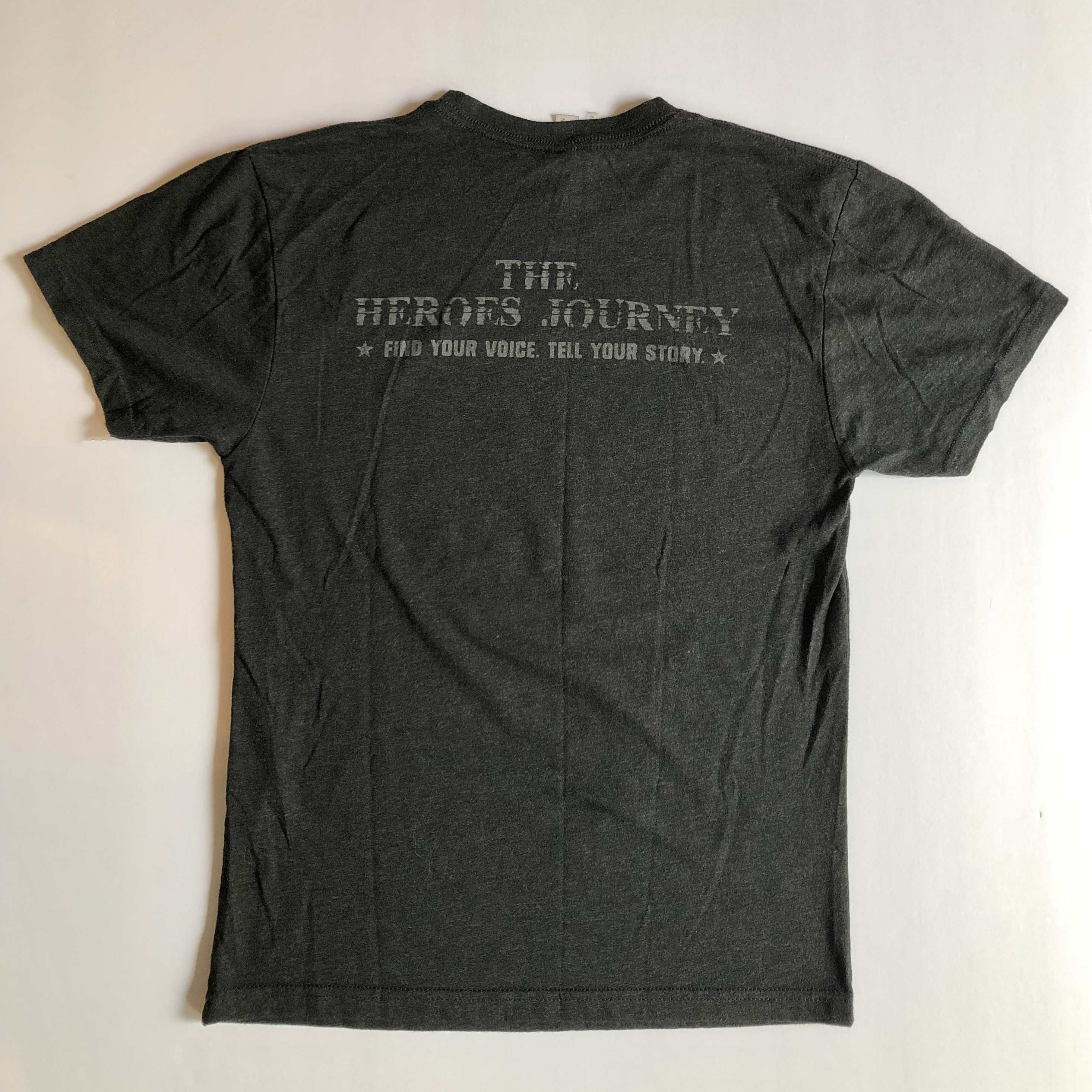 The Heroes Journey T-Shirt - Charcoal