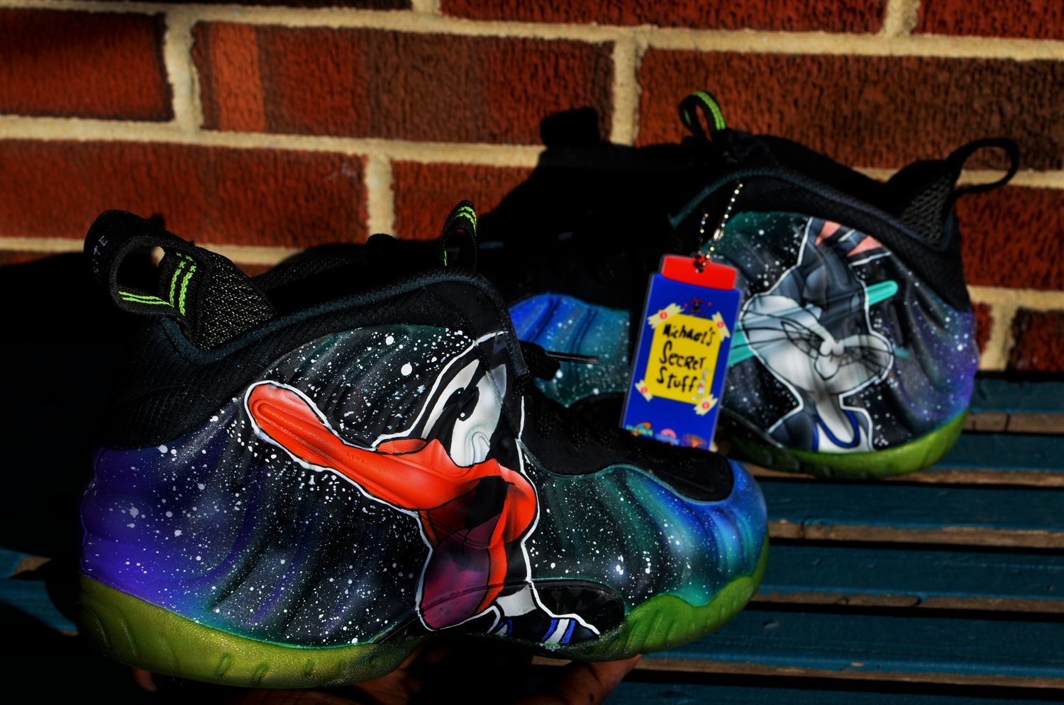 nike foamposite space