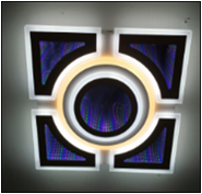 Люстра светодиодная JL LED MK432 217W, пульт