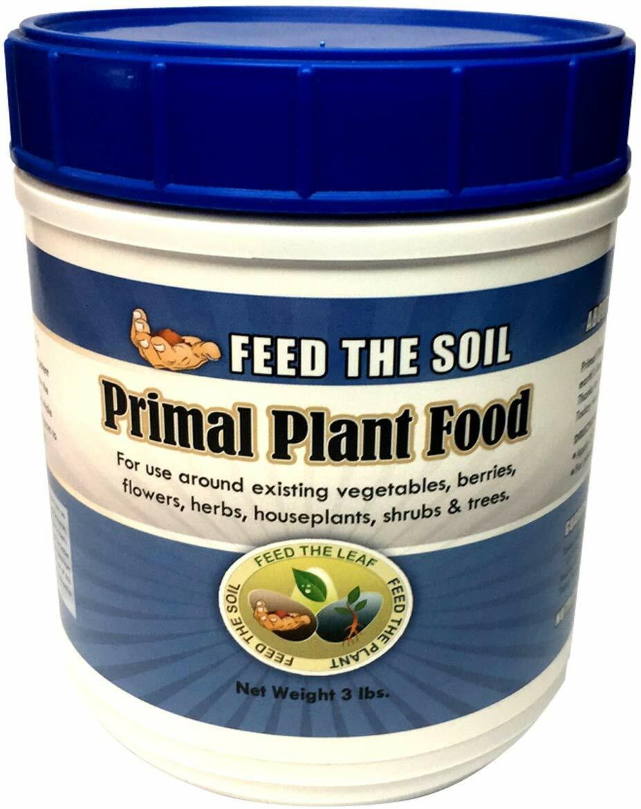 Primal Plant Food - Rock-Powder Based Organic Ingredients, 3 lbs. 00001