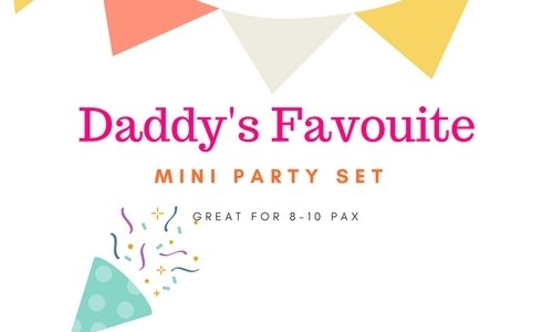 Mini Party Set Daddy's Favorite Mini Party Set Daddy's Favorite