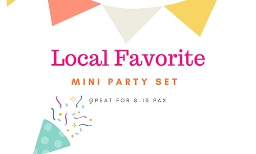 Mini Party Set Local Favorite Mini Party Local Favorite