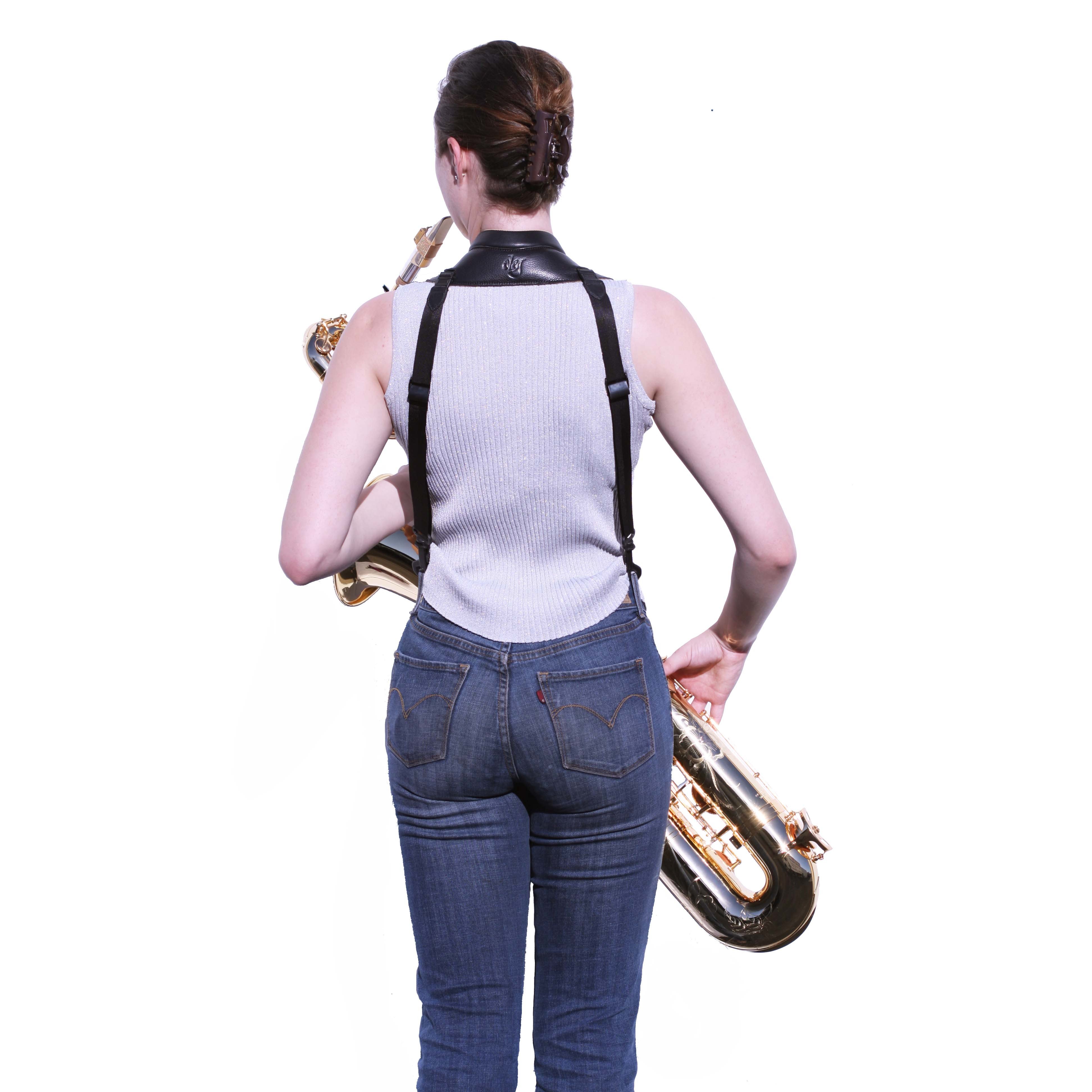 Oleg Ergonomic Sax Strap-Harness Combination, Large