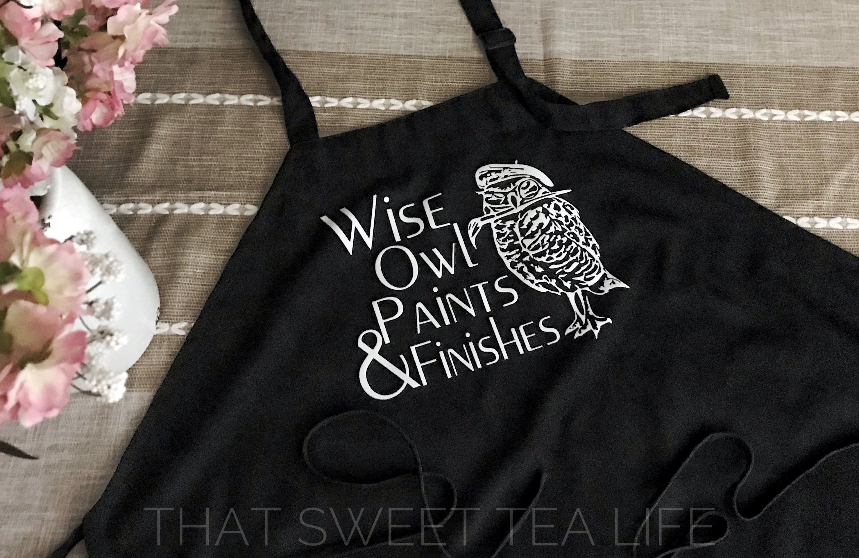 Wise Owl Paint Apron