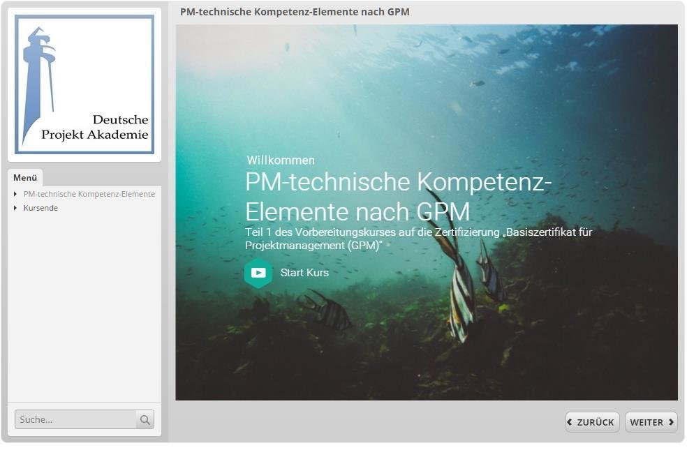CBT: Vorbereitungskurs auf die Zertifizierung „Basiszertifikat für Projektmanagement (GPM)“, Teil 1 PM-technische Kompetenzen cbt_10001