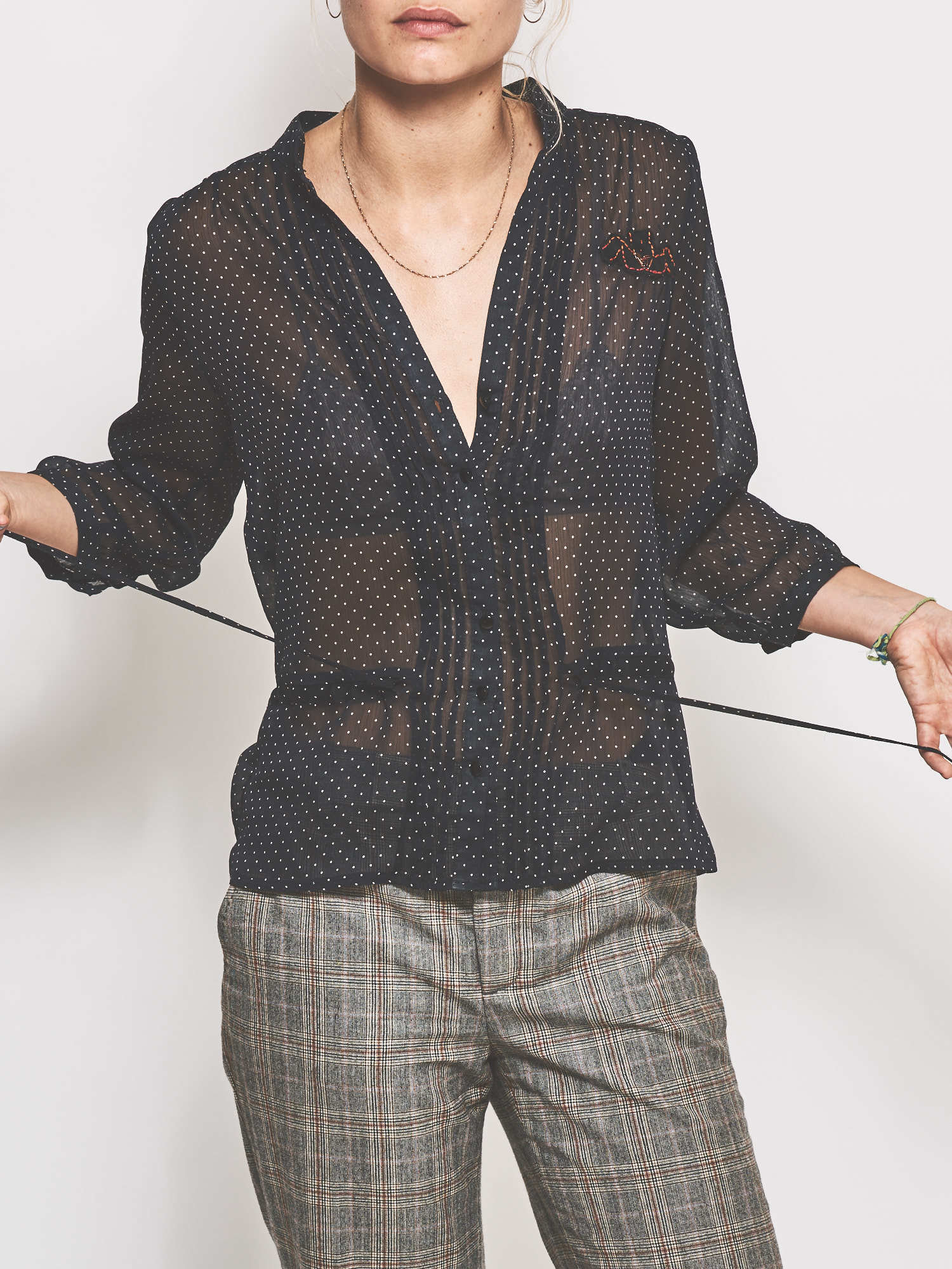 The Spotted Shirt with Logo 69695