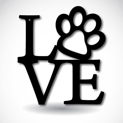 Love Paw Print
