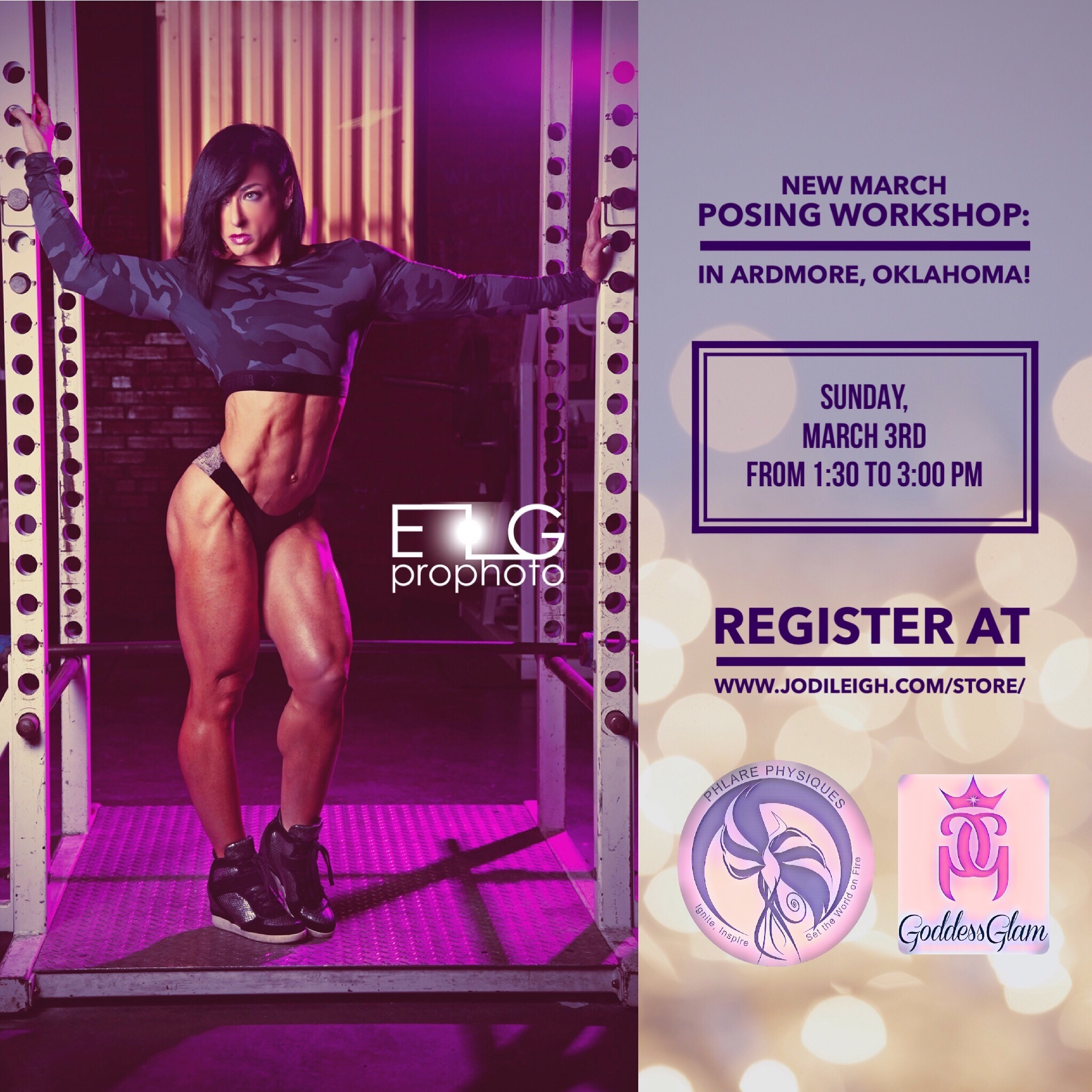 March 3rd Posing Workshop in Ardmore, OK, with Jodi Leigh Miller, IFBB Pro 00008