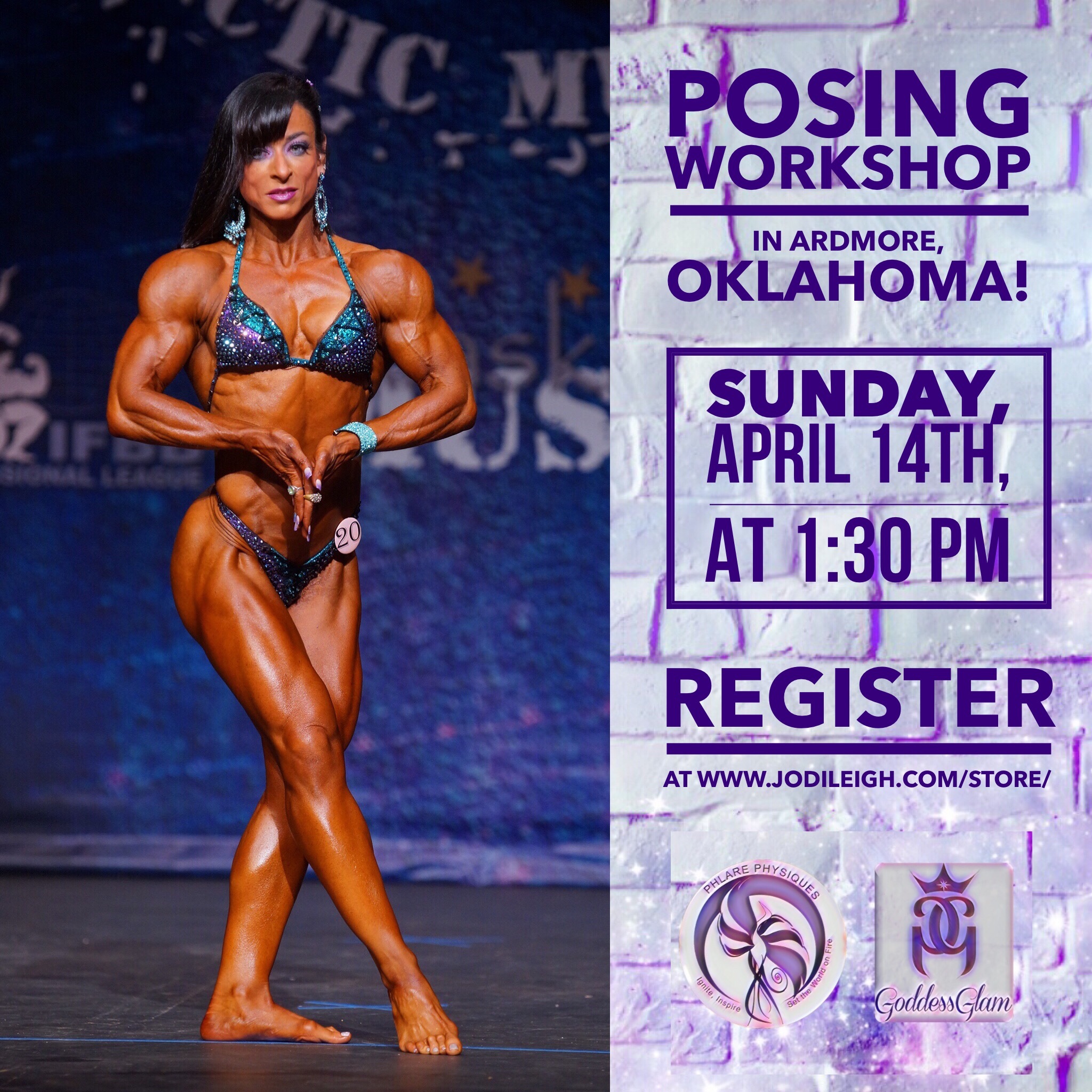 April 14th Posing Workshop in Ardmore, OK, with Jodi Leigh Miller, IFBB Pro 00008
