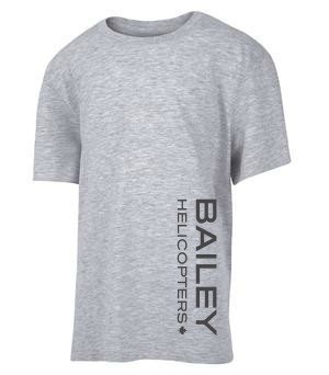 Bailey Helicopter's Youth T-Shirt Athletic Grey Athletic Grey