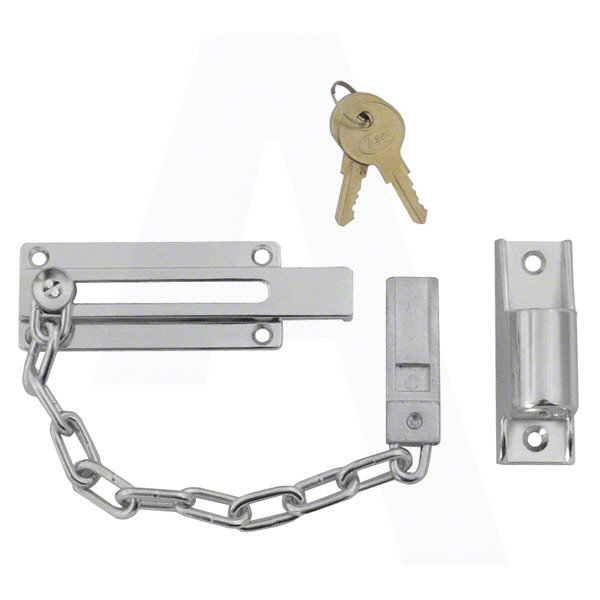 Locking Door Chain Keyed To Differ Security Lockable Front Door Chain Locking Door Chain Keyed To Differ Security Lockable Front Door Chain
