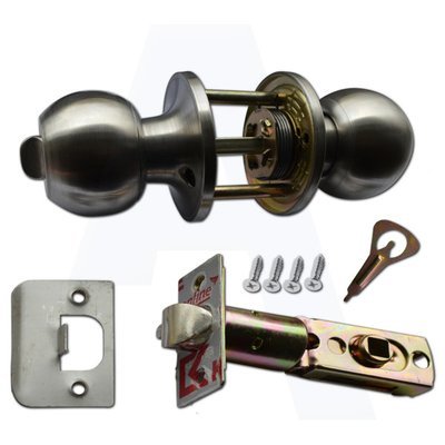 Asec AS11356 5 Lever Mortice Door Sashlock 50mm Narrow Style Polished Brass