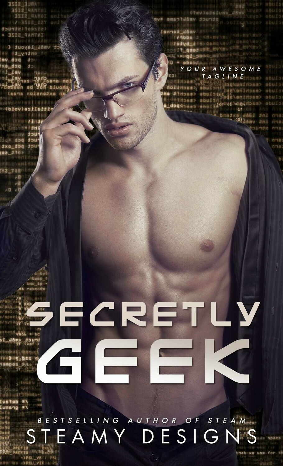 Secretly Geek - Pre-made cover Secretly Geek - Pre-made cover