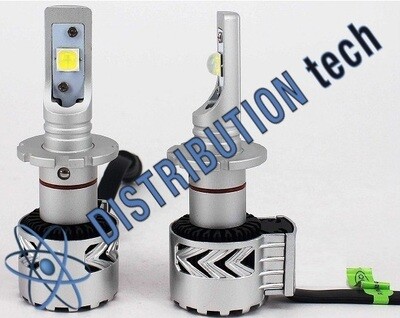 Kit conversione fari HIR 2 mono led per fari lenticolari Kit conversione fari HIR 2 mono led per fari lenticolari