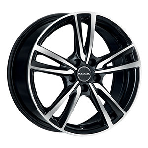 Set cerchi in lega MAK per NISSAN QUASHQAI J11 16’ KIBNJ1116