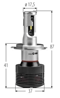Kit conversione fari H4 CAN BUS a led Phonocar
