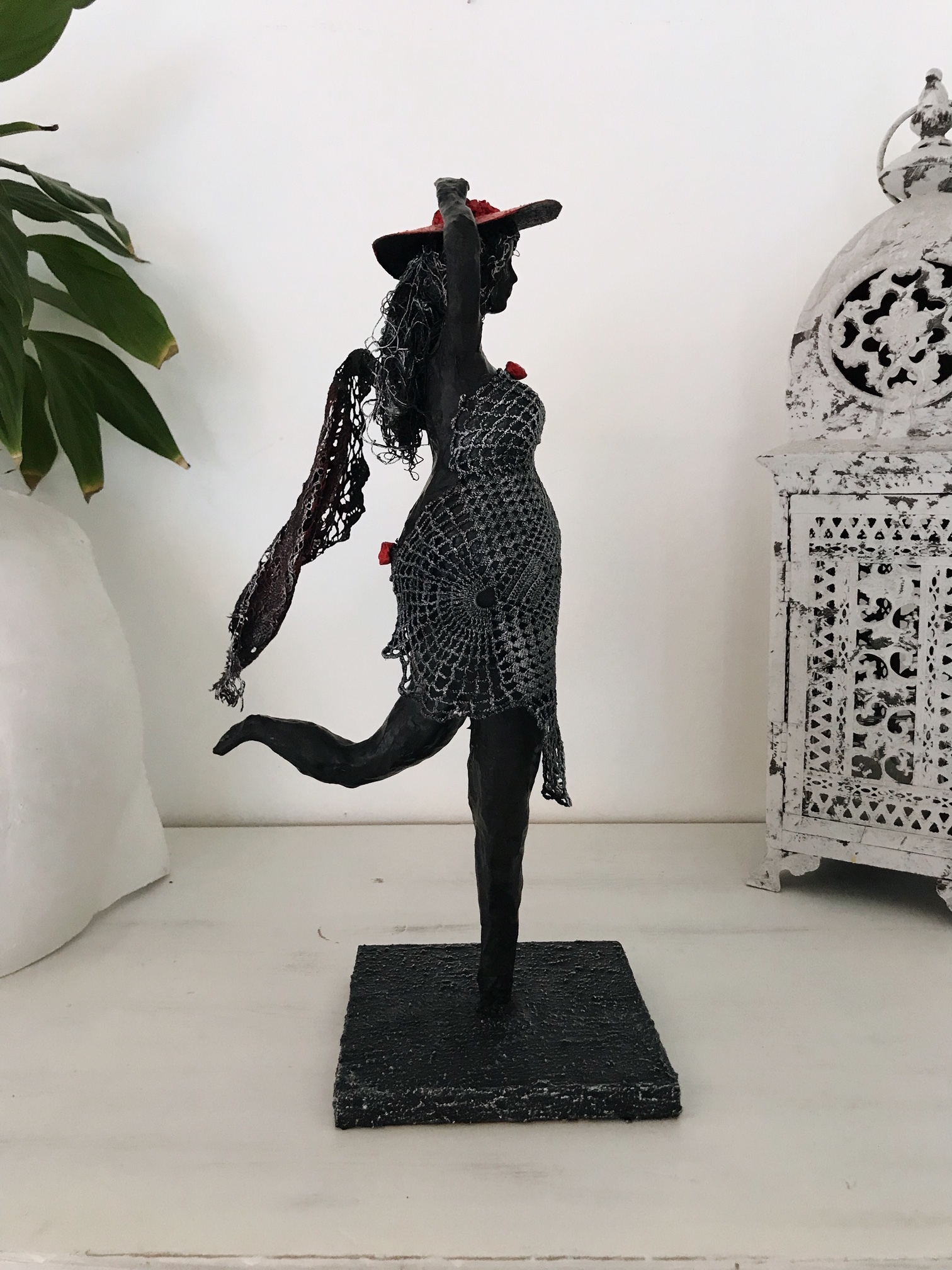Skulptur "Till stranden"