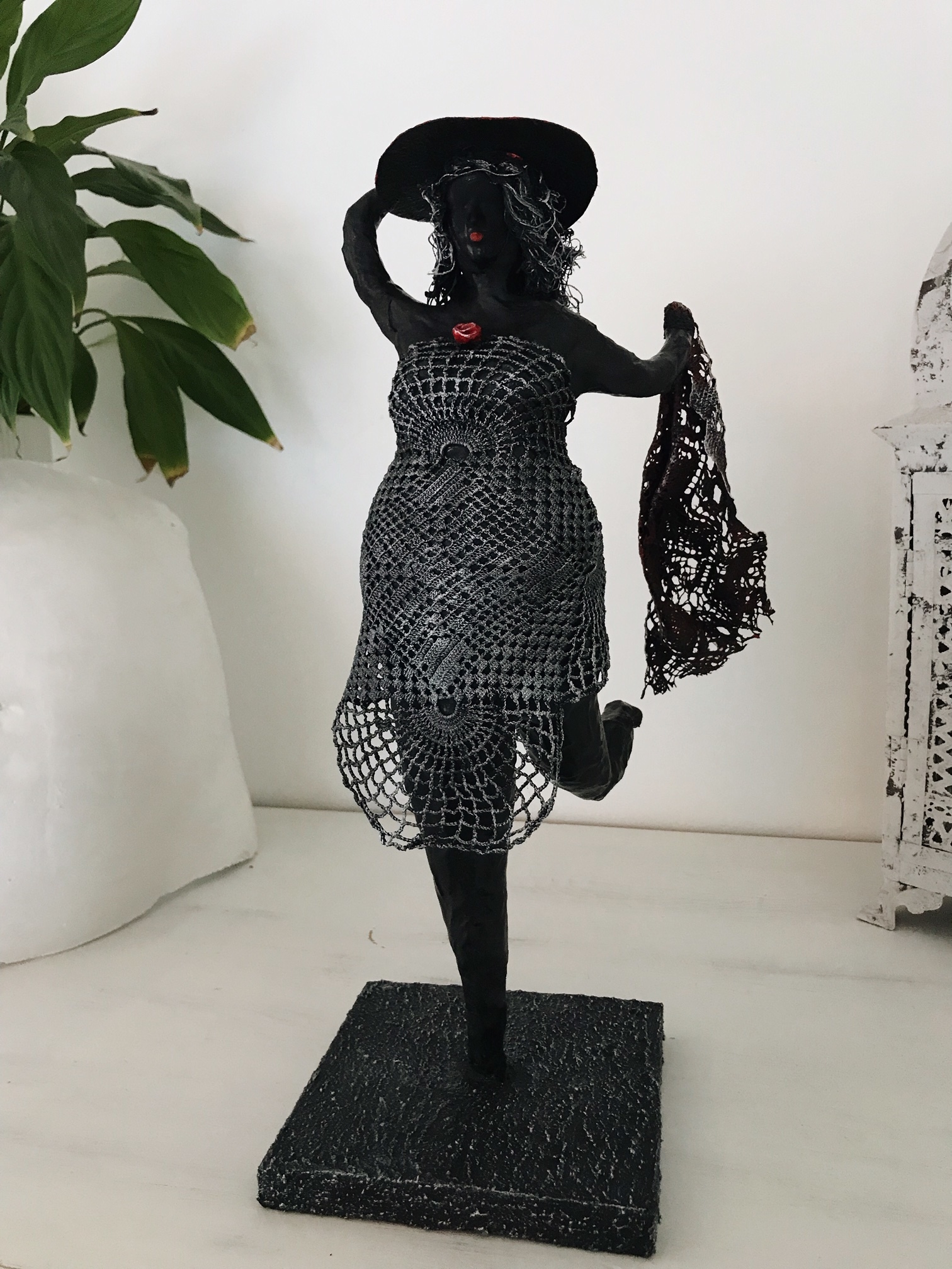 Skulptur "Till stranden"