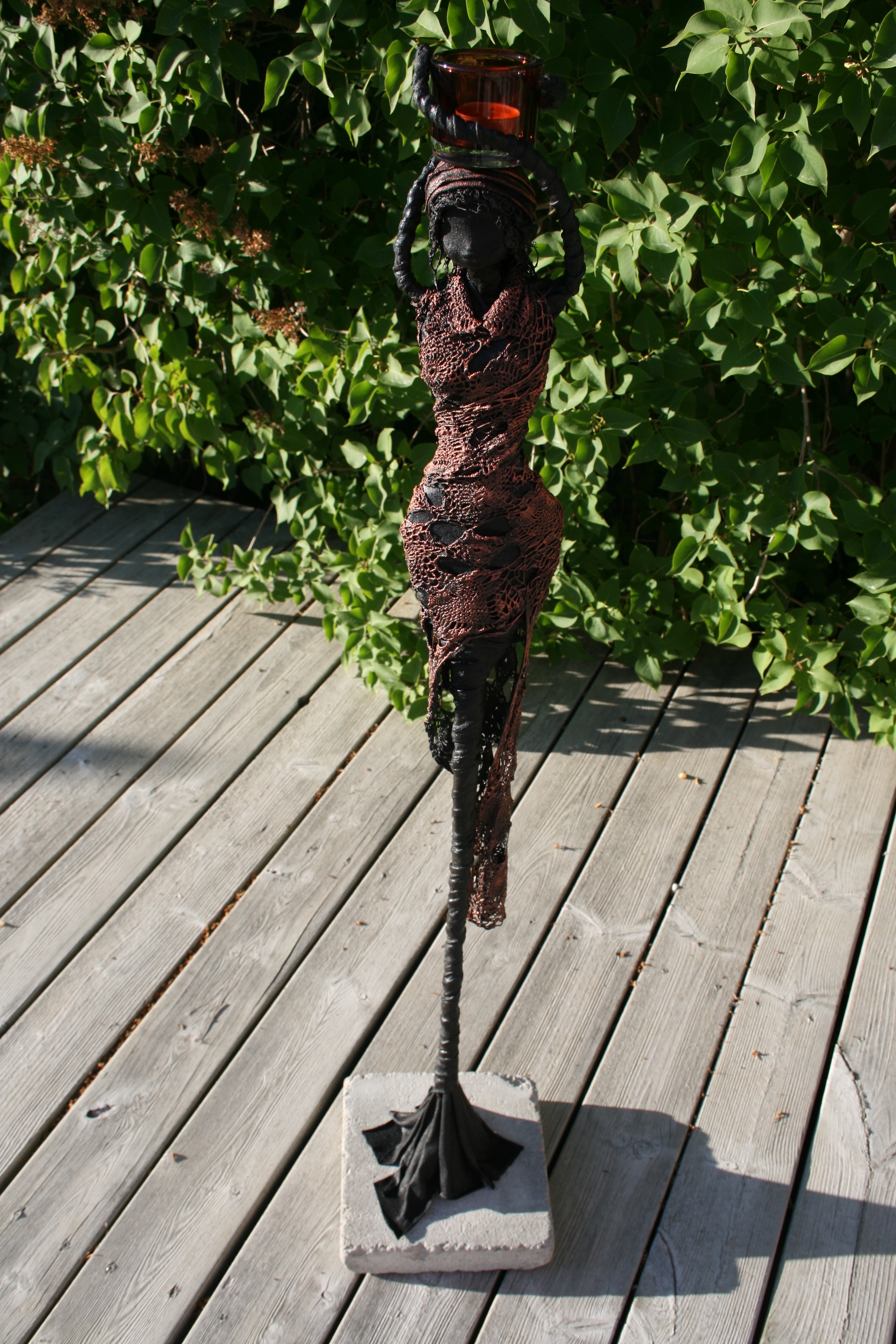 Skulptur "African lady" S-00005