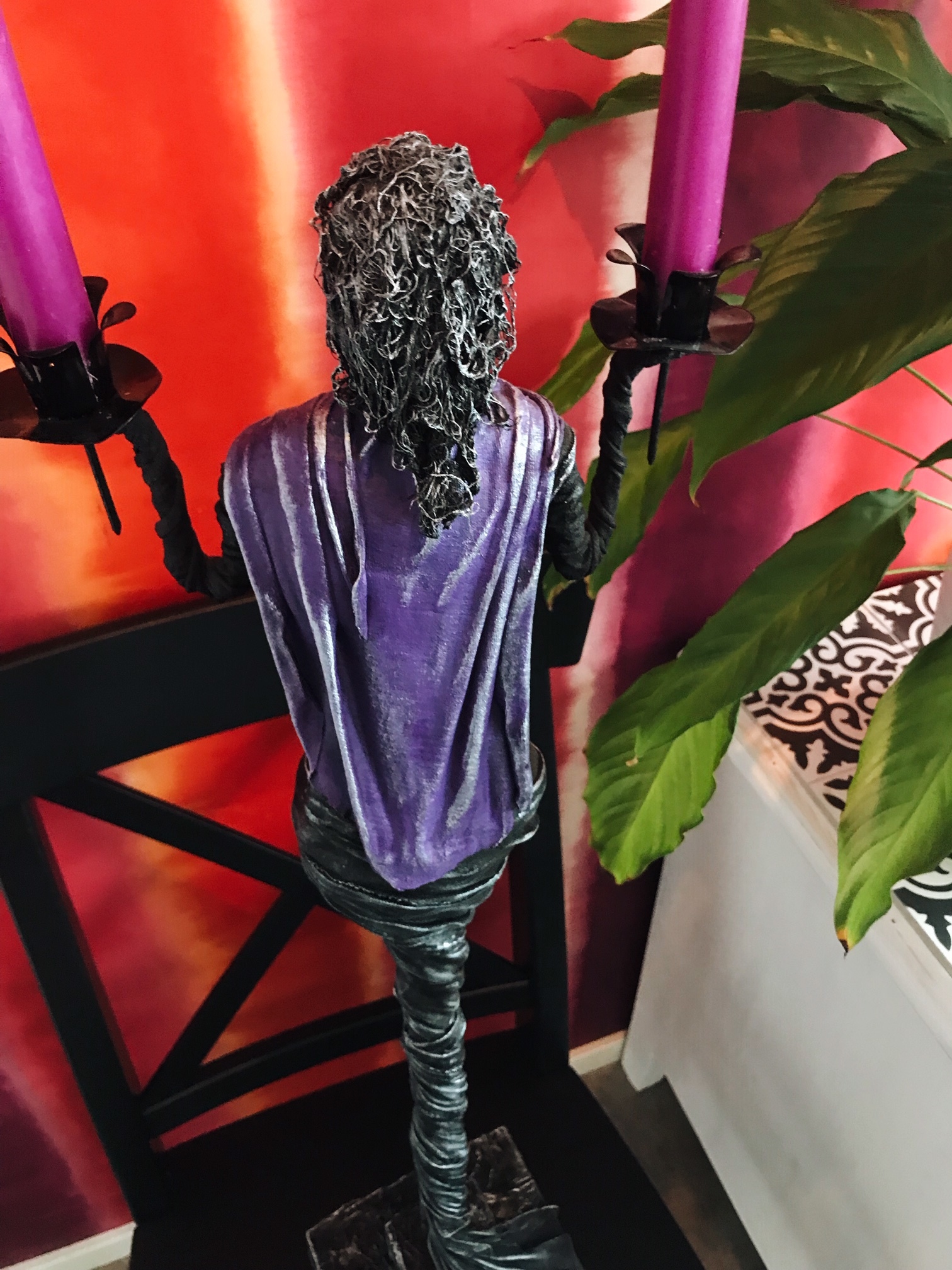 Skulptur "Ljusbäraren"
