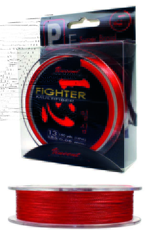 MULTIFIBER RED 150 YDS - VINCENT 00919