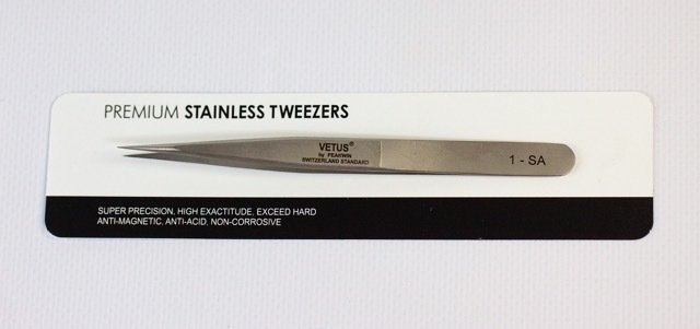 Vetus Eyelash Extension Tweezers - Straight(1-SA) 3D Volume Extension Tweezers Vetus Eyelash Extension Tweezers - Straight(1-SA) 3D Volume Extension Tweezers