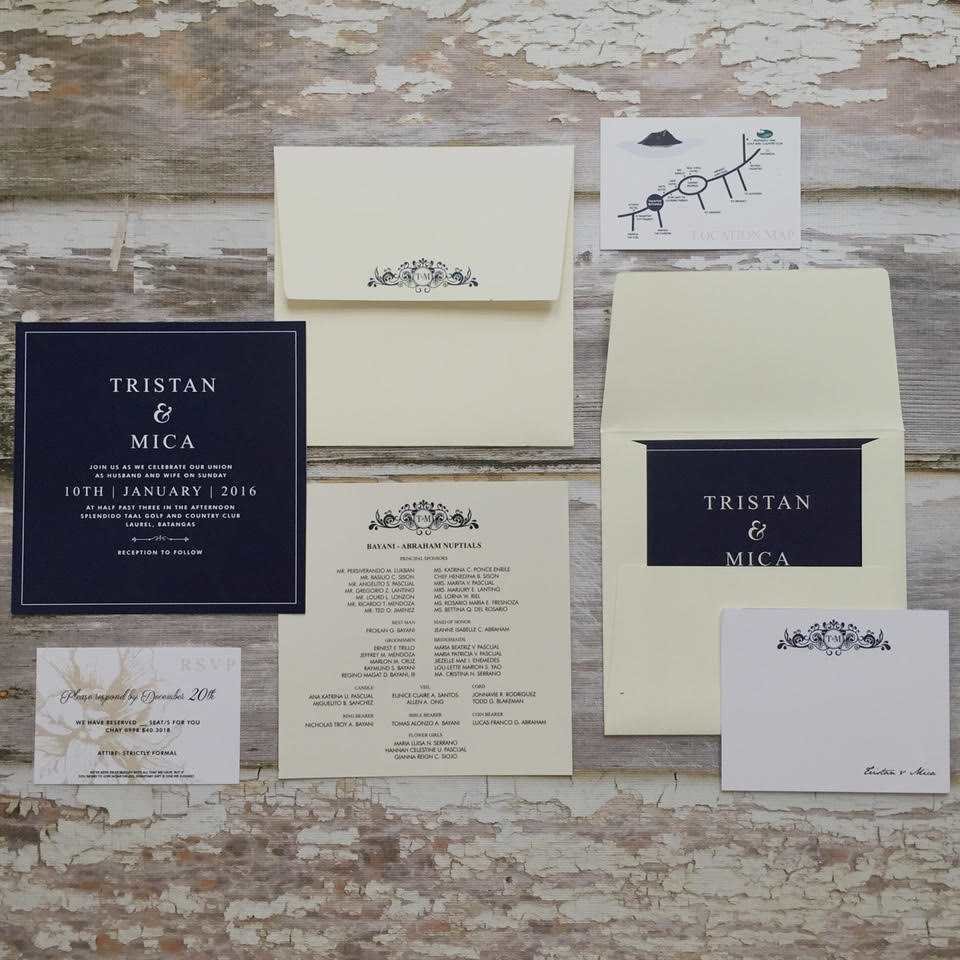 Wedding Invitation Inclusions - Marriage Improvement