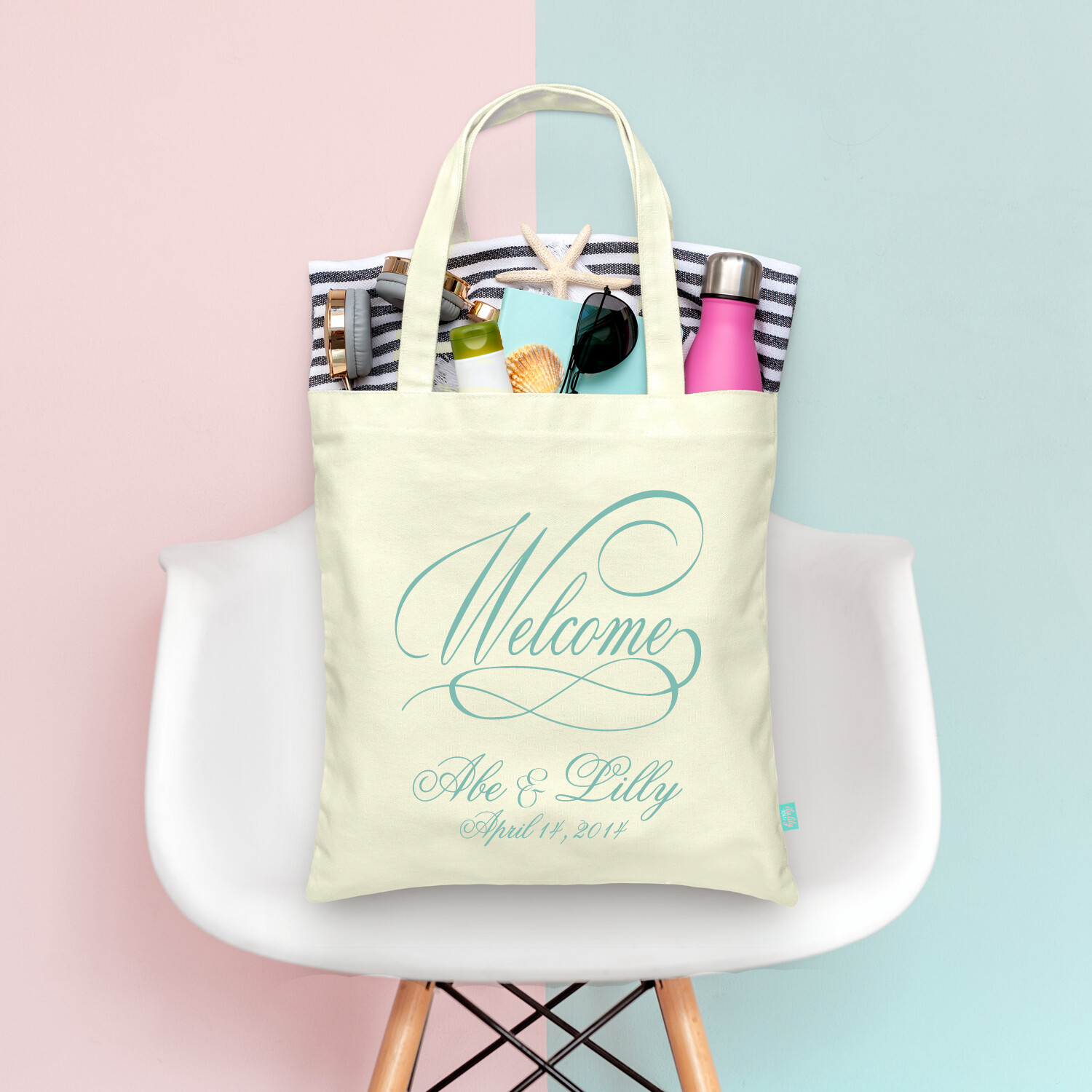 personalized bridal tote bags