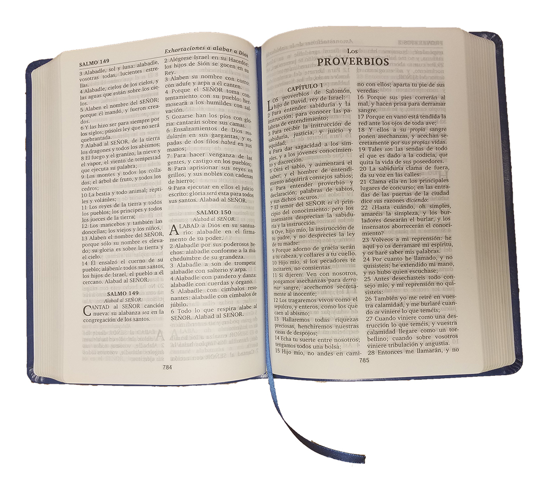 Biblia Azul / Blue Bible