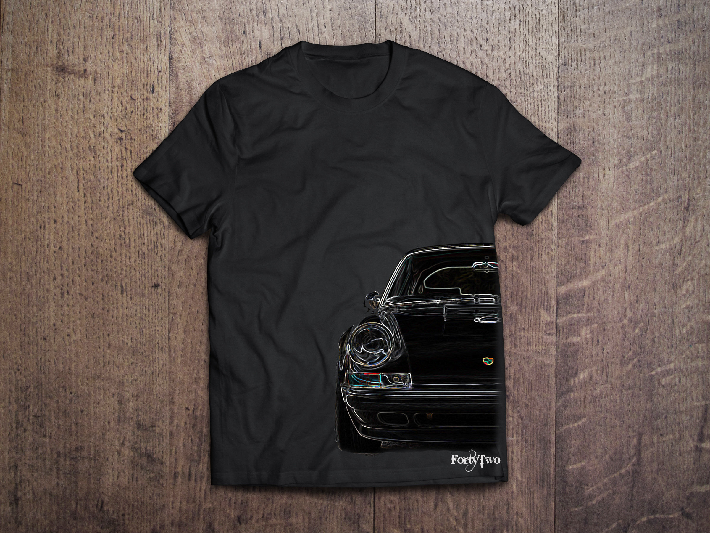 Porsche 911 Porsche Half Shirt