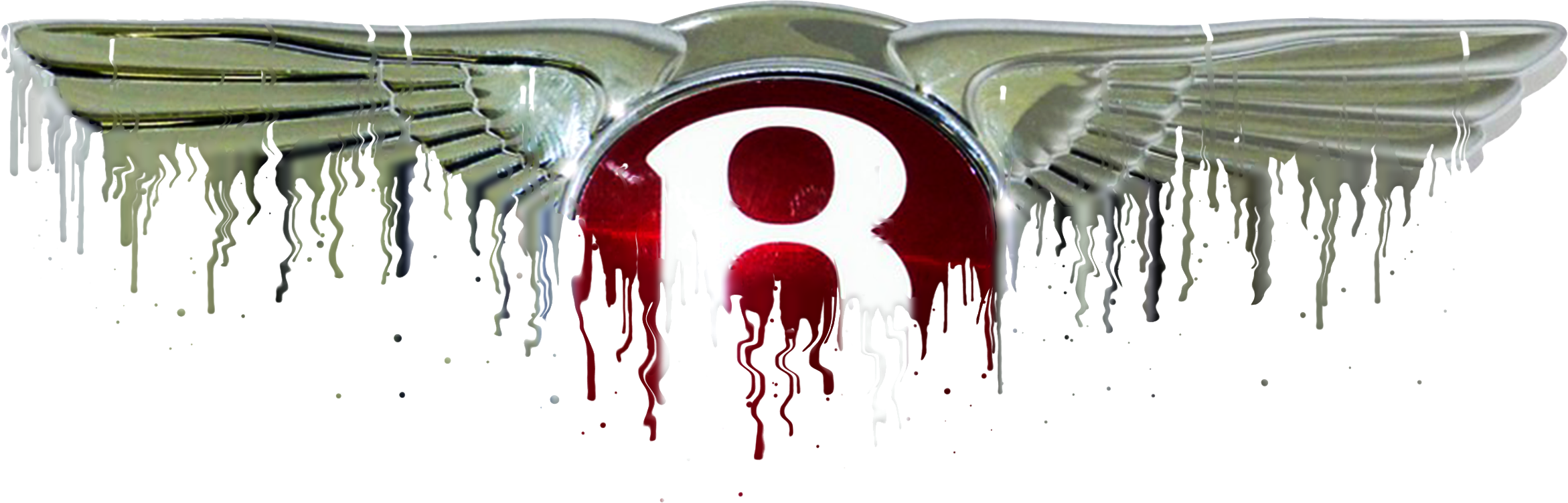 Bentley Badge Liquid Metal