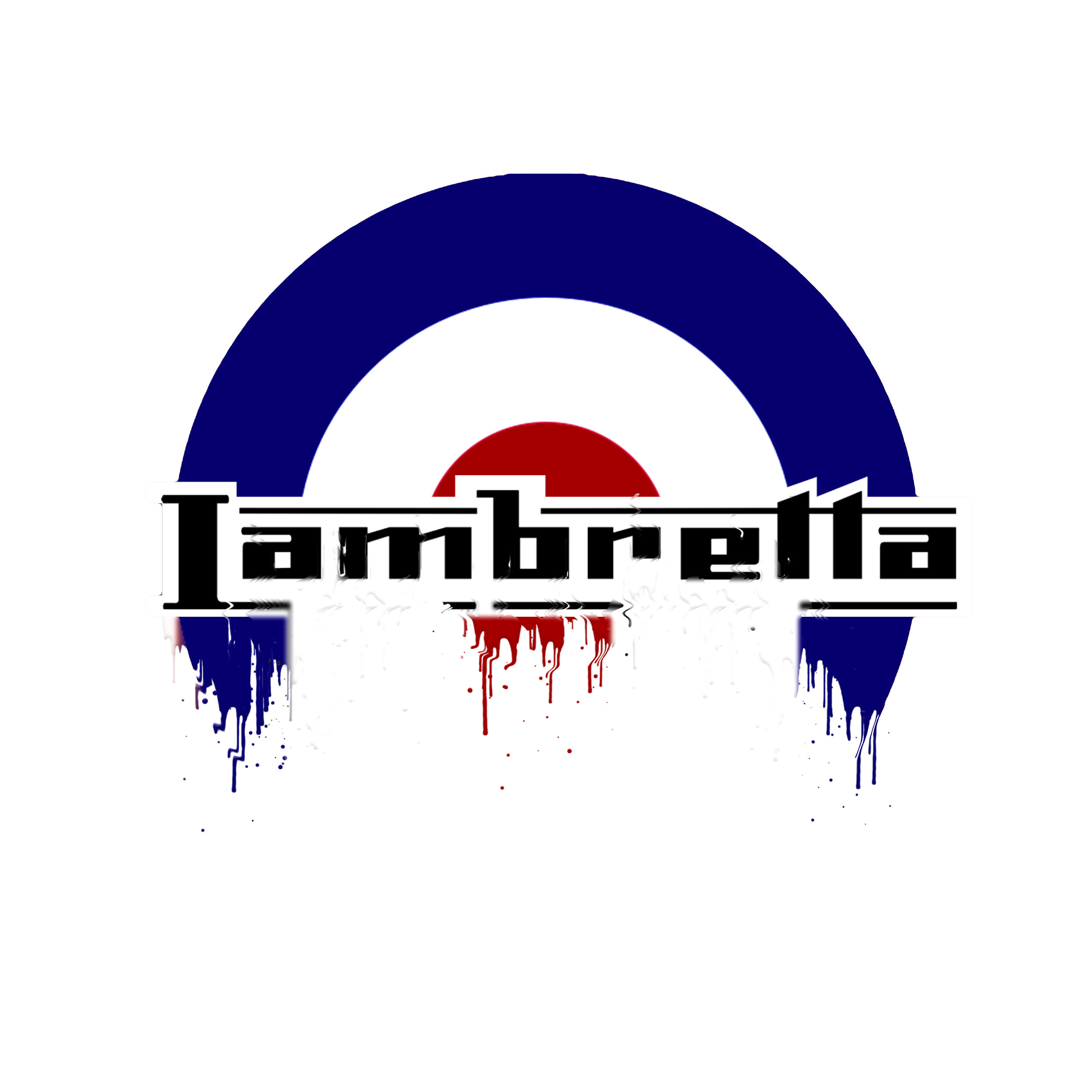 Lambretta Badge Liquid Metal