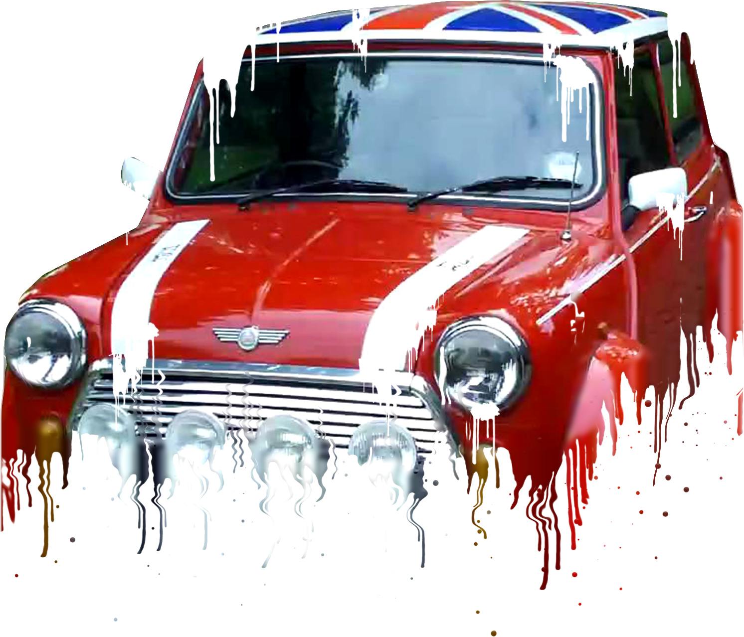 Mini Cooper Liquid Metal