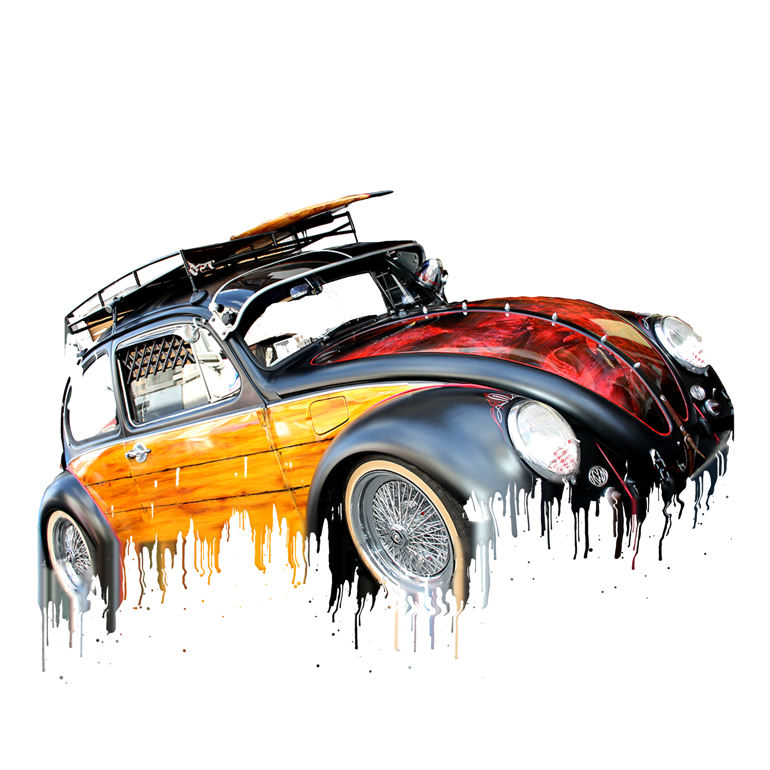 VW Beetle Liquid Metal