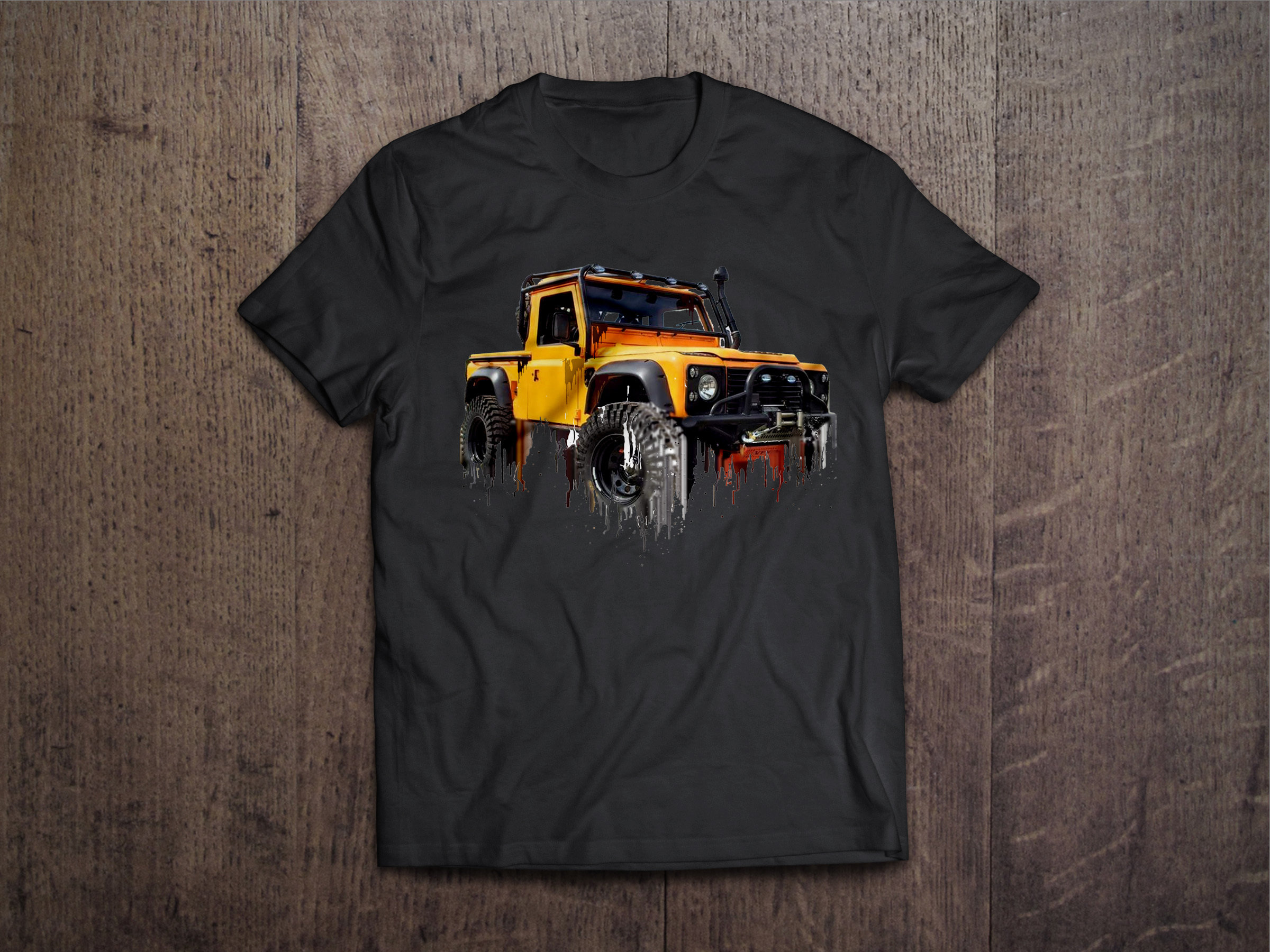 Land Rover Defender Liquid Metal Landrover Liquid Metal Defender Tshirt