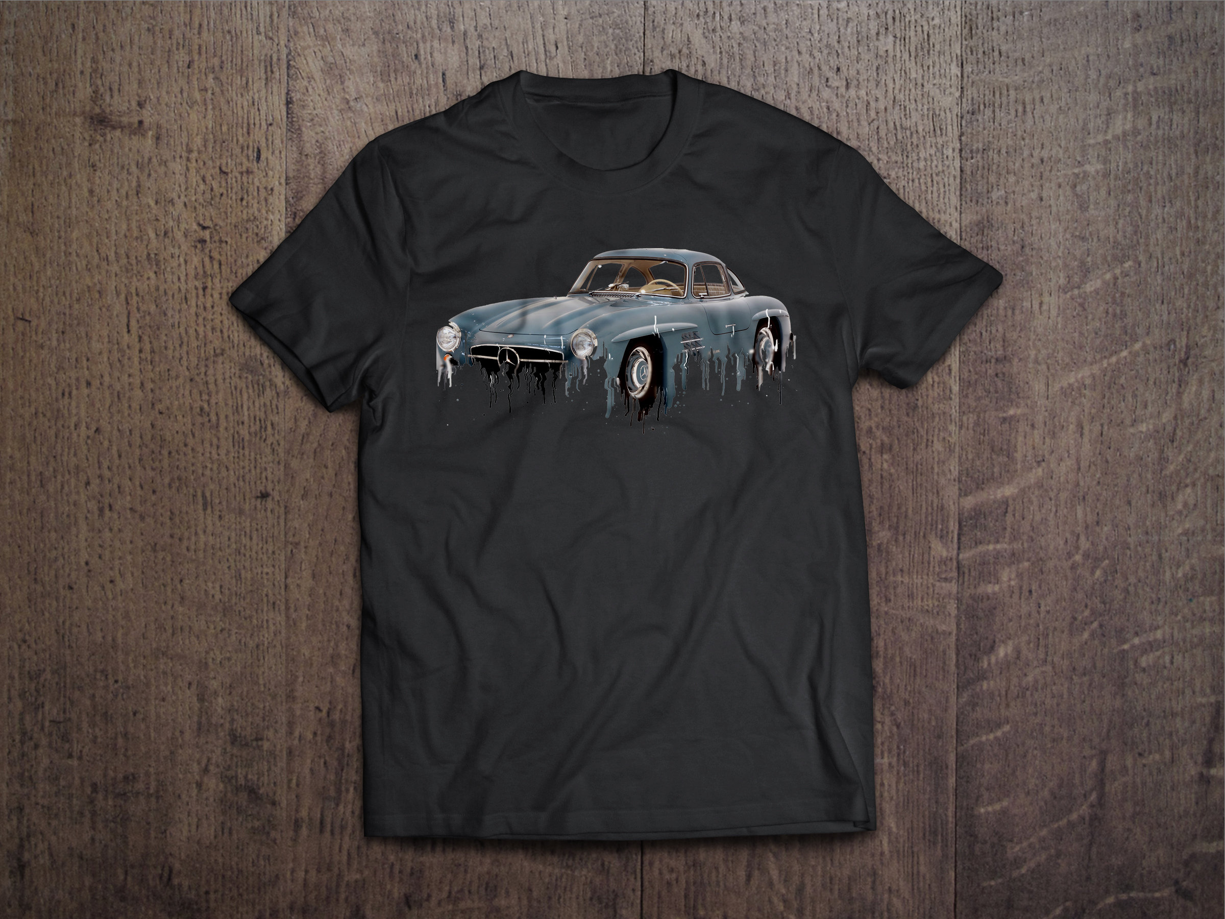 Mercedes 300 SL Liquid Metal Mercedes Liquid Metal 300 Tshirt
