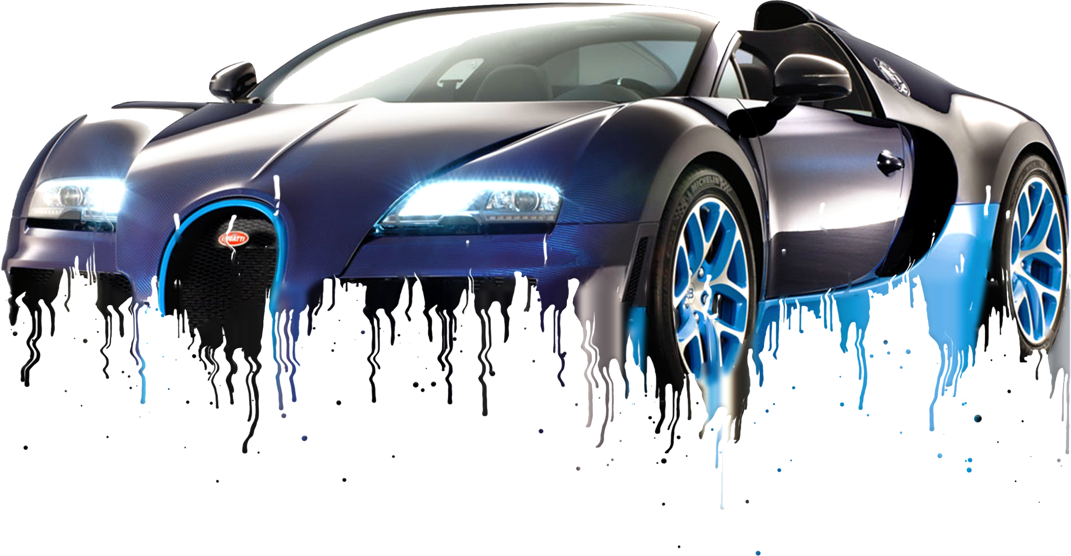 Bugatti Veyron Liquid Metal