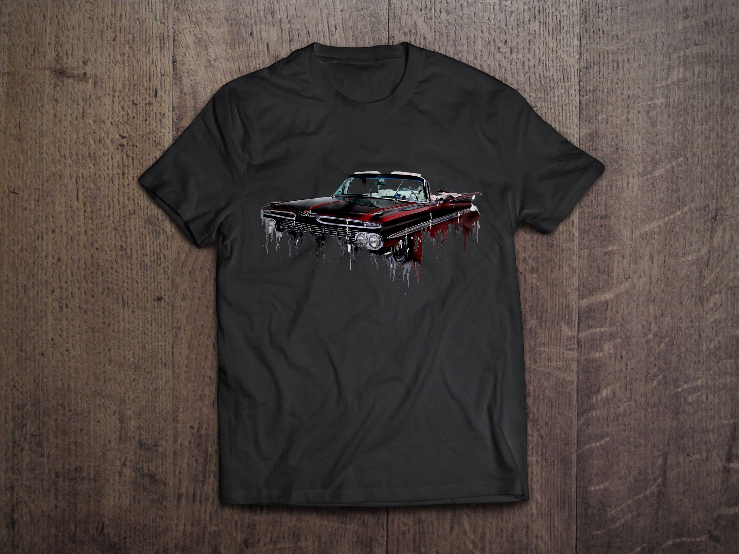 Chevrolet Impala Liquid Metal Chevrolet Liquid Metal Impala Tshirt