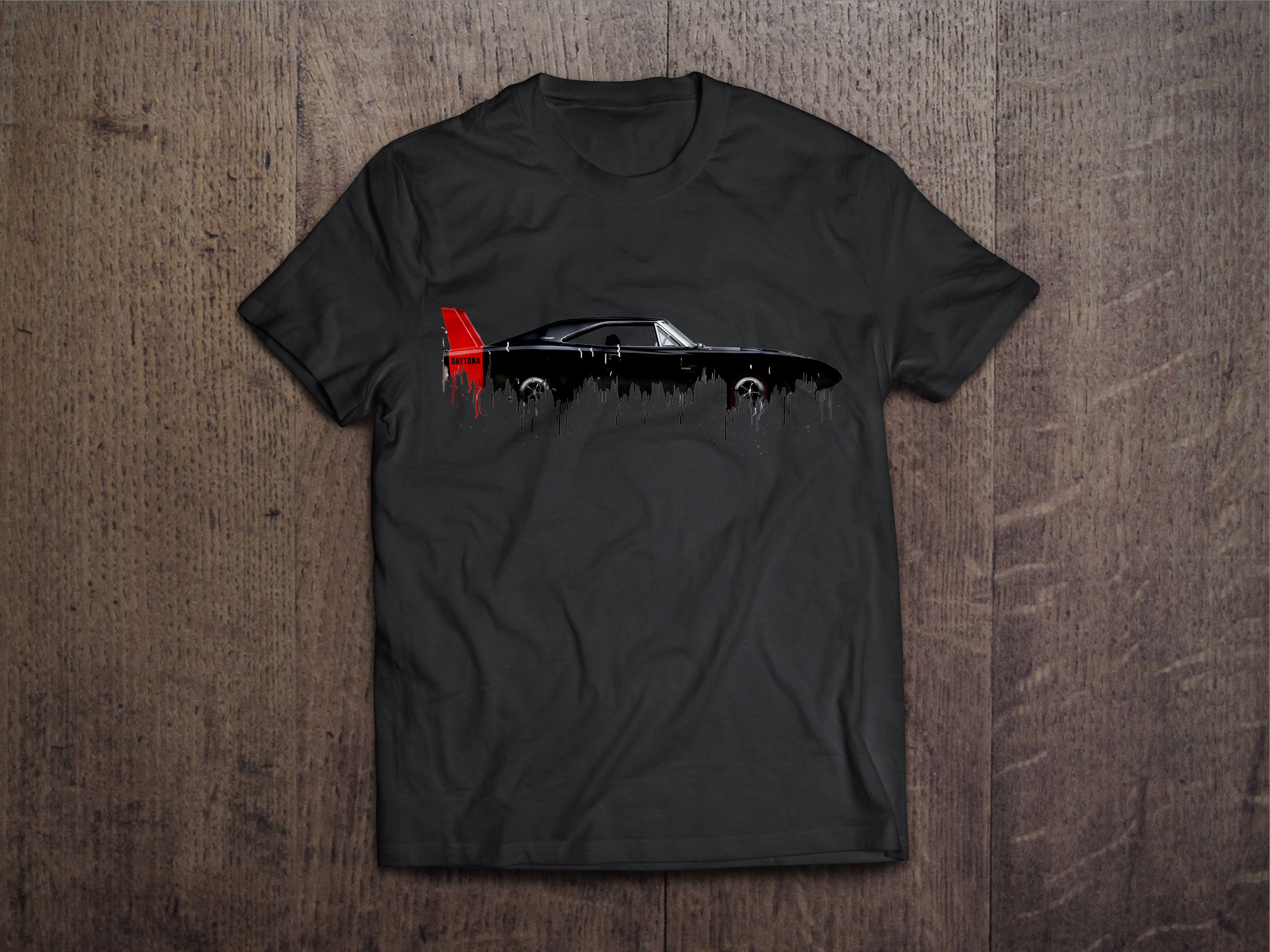 Dodge Charger Liquid Metal Dodge Liquid Metal Charger Tshirt
