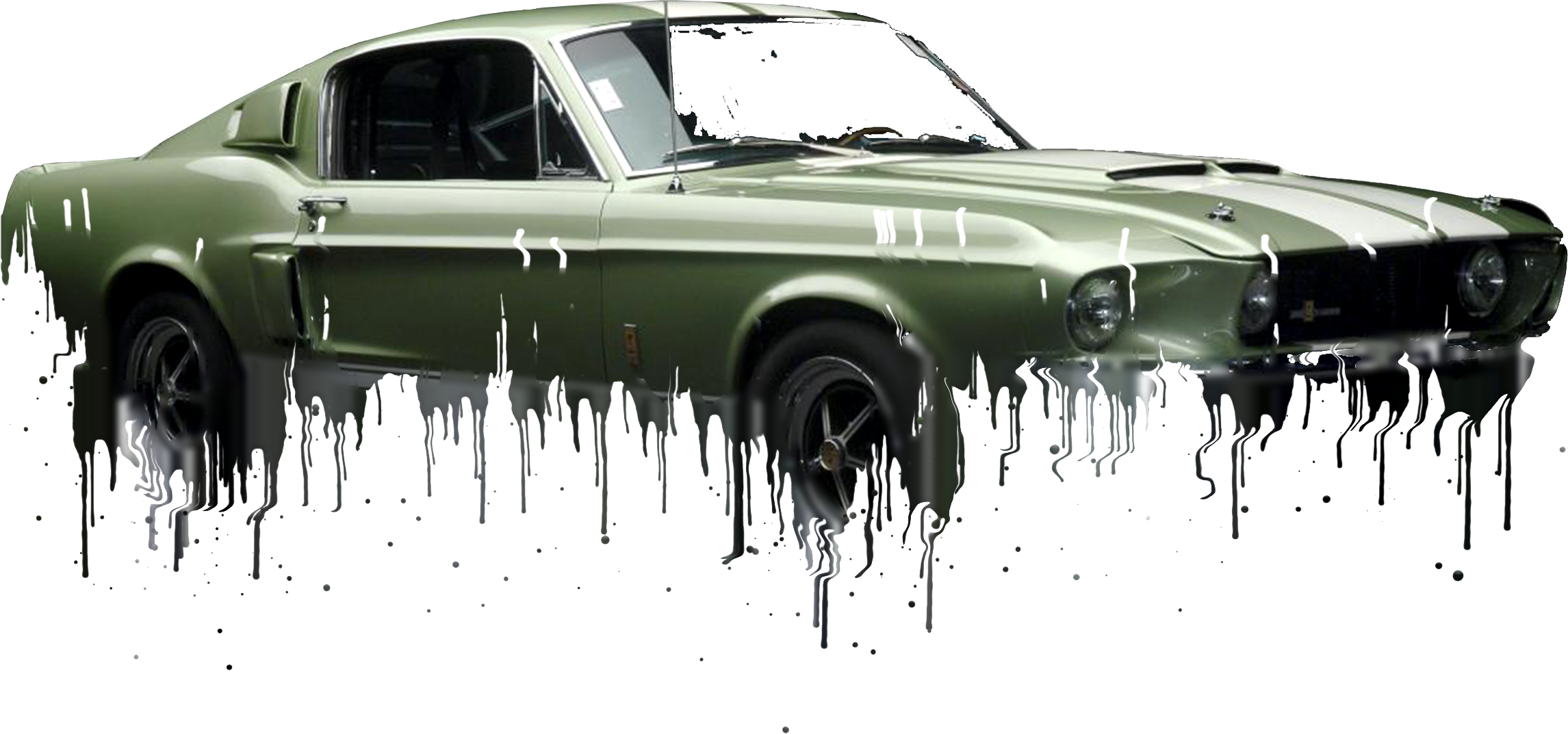 Shelby Mustang Liquid Metal