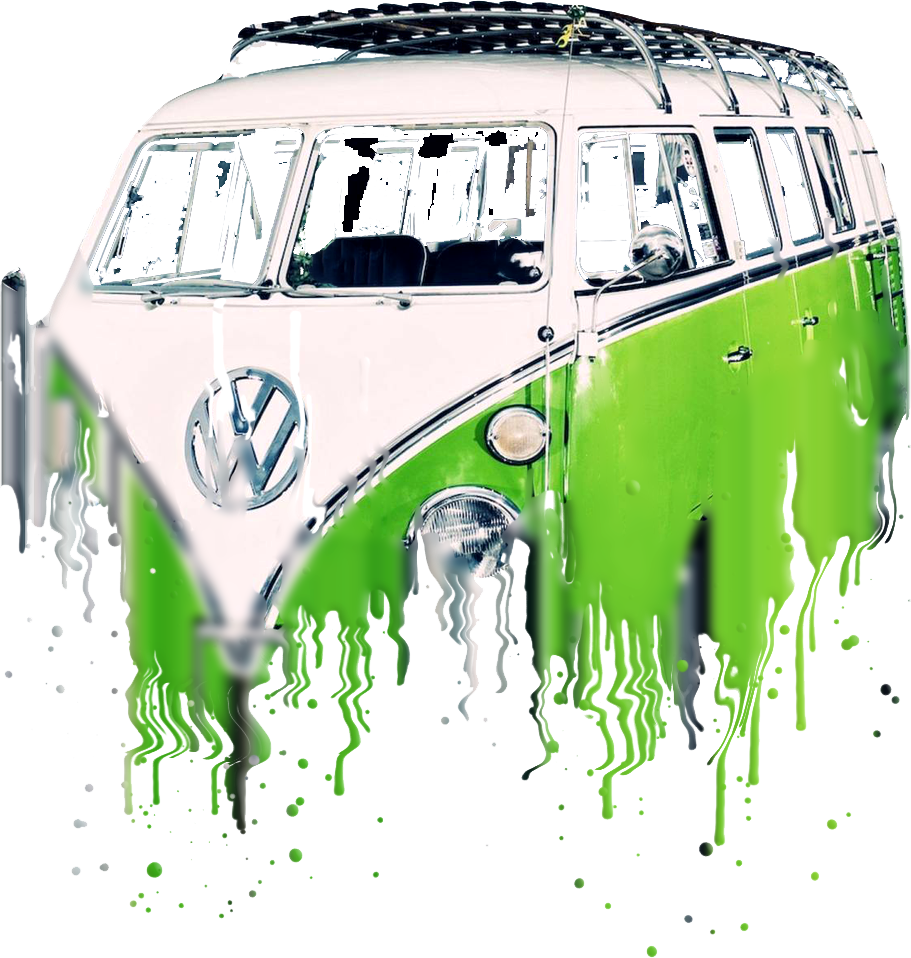 VW Samba Liquid Metal