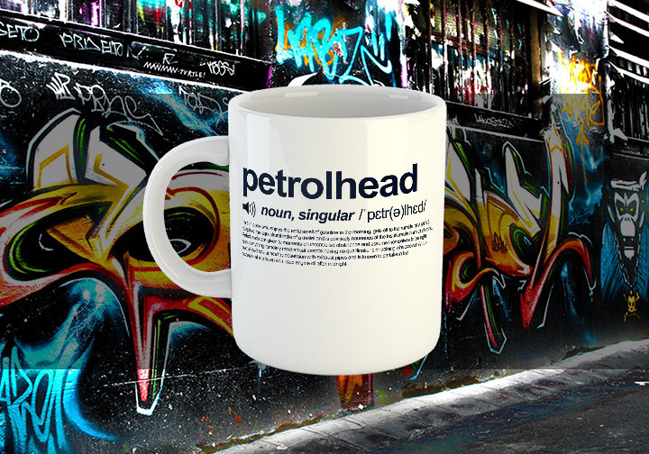 Petrolhead Definition Chest Candy Petrolhead Mug