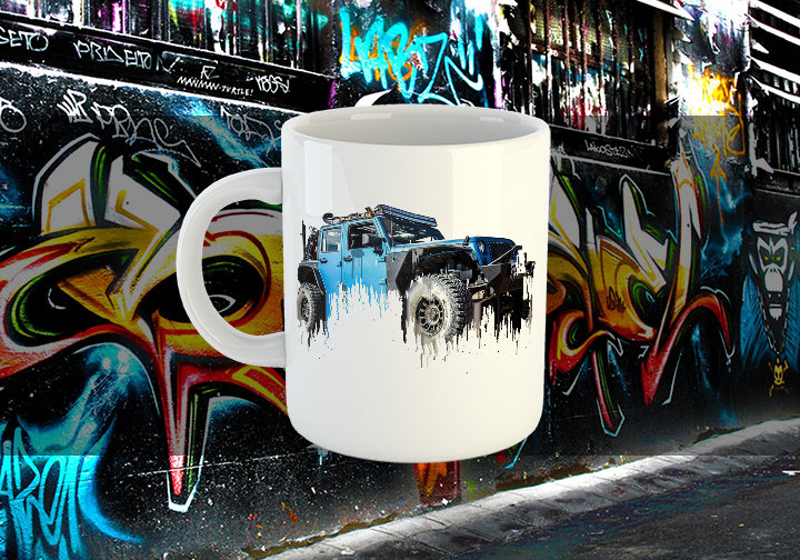 Jeep Liquid Metal Mug Jeep Liquid Metal Mug