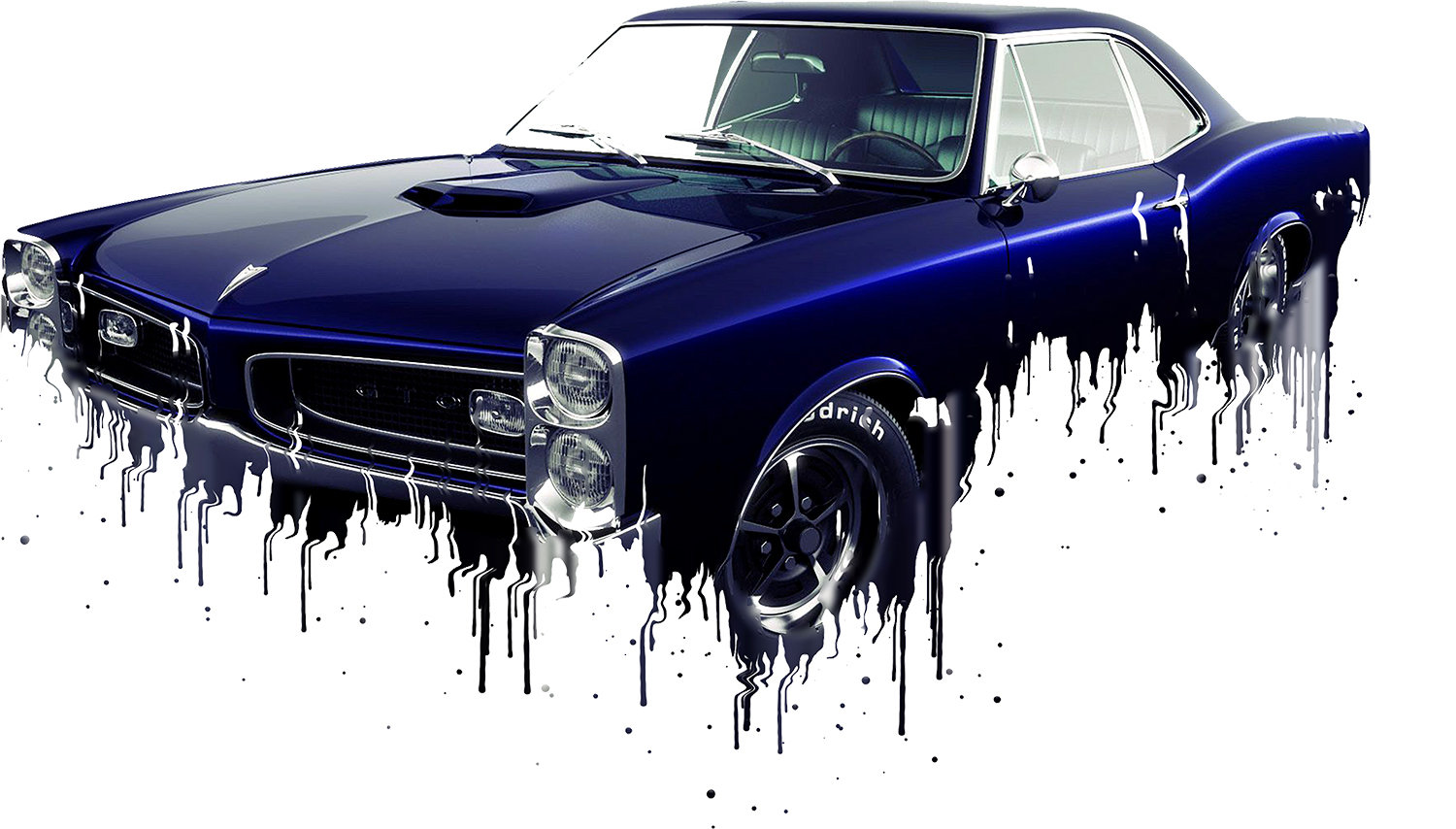 Pontiac GTO Liquid Metal Mug