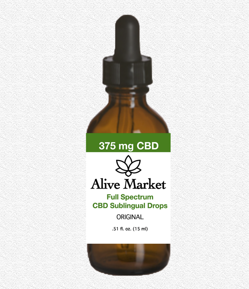 Alive Market Full Spectrum CBD Oil Drops 300 mg Original 00002