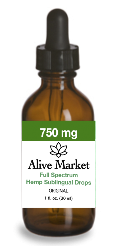 Alive Market Full Spectrum CBD Oil Drops 750 mg Original 00004