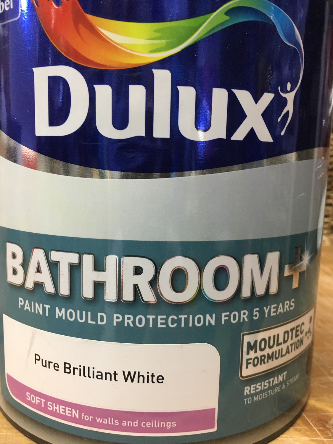 Dulux Bathroom Paint Mould Resistant Special Formulation Soft