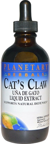 Cat's Claw Liquid Extract Planetary Herbals T-CC-PH