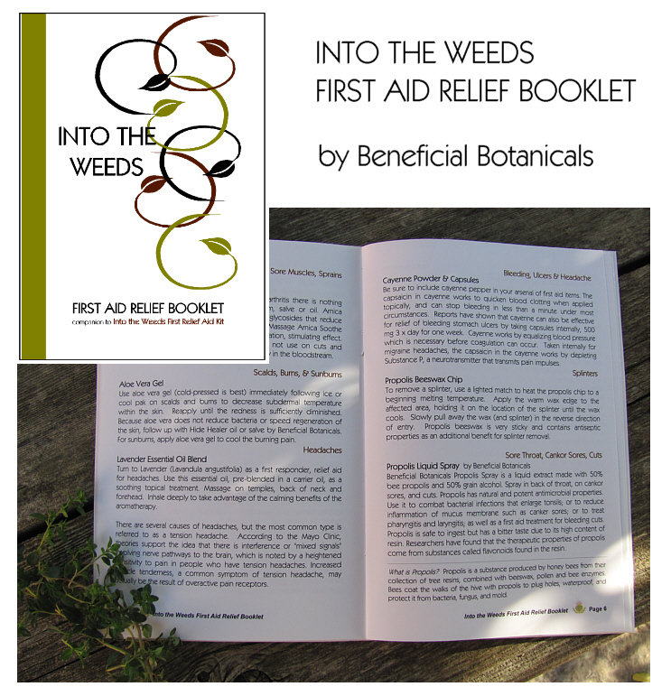 Into the Weeds First Aid Relief Booklet WBN-ITW-FARK-Booklet